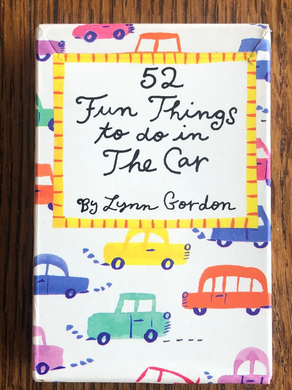 Vtg Card Game 52 Fun Things To Do In The Car Easter Basket Filler SEALED