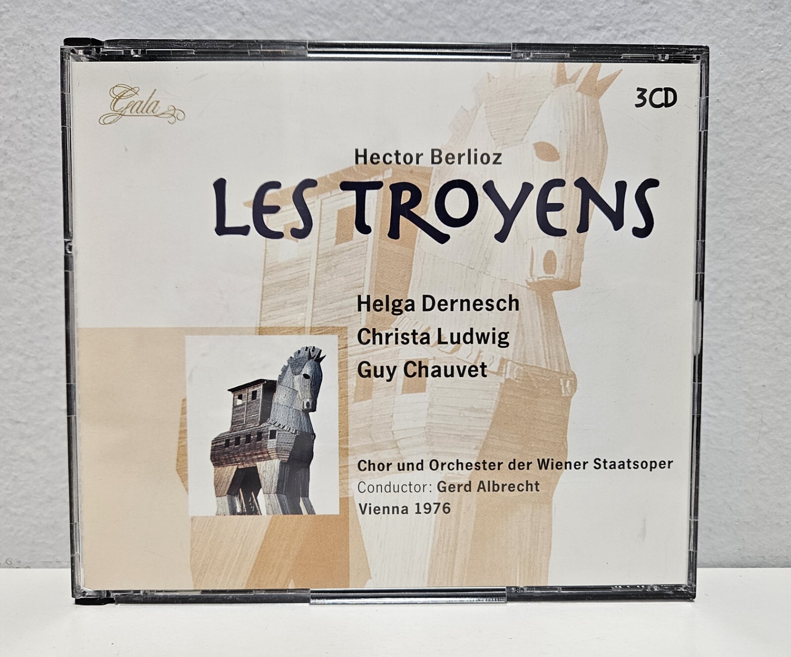 Berlioz - Albrecht, Dernesch, Ludwig, Chauvet: Les Troyens (3-CD Set, 1999)