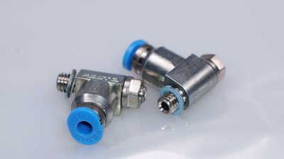 1 Stück FESTO 175053  Drossel-Rückschlagventil GRLA-M5-QS-3-LF-C   NEU