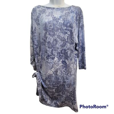 Black Label by Chico's Women's Blue Dress Size 8 (Chico size 1) EUC | eBay Black Label by Chico's Women's Blue Dress Size 8 (Chico size 1) EUC | eBay