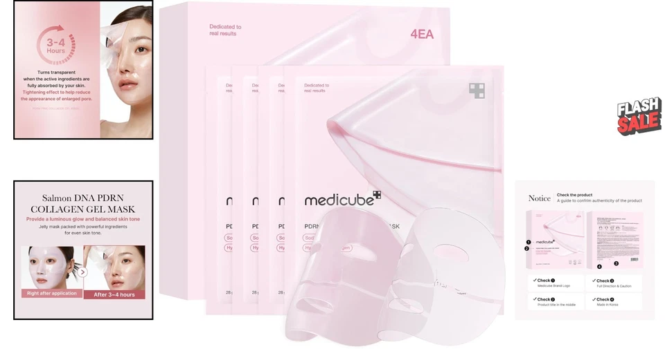 Mascarilla Gel Gelatina Transformadora con ADN Salmón - Hidrocolágeno para Piel Radiante Foto 2 de 4