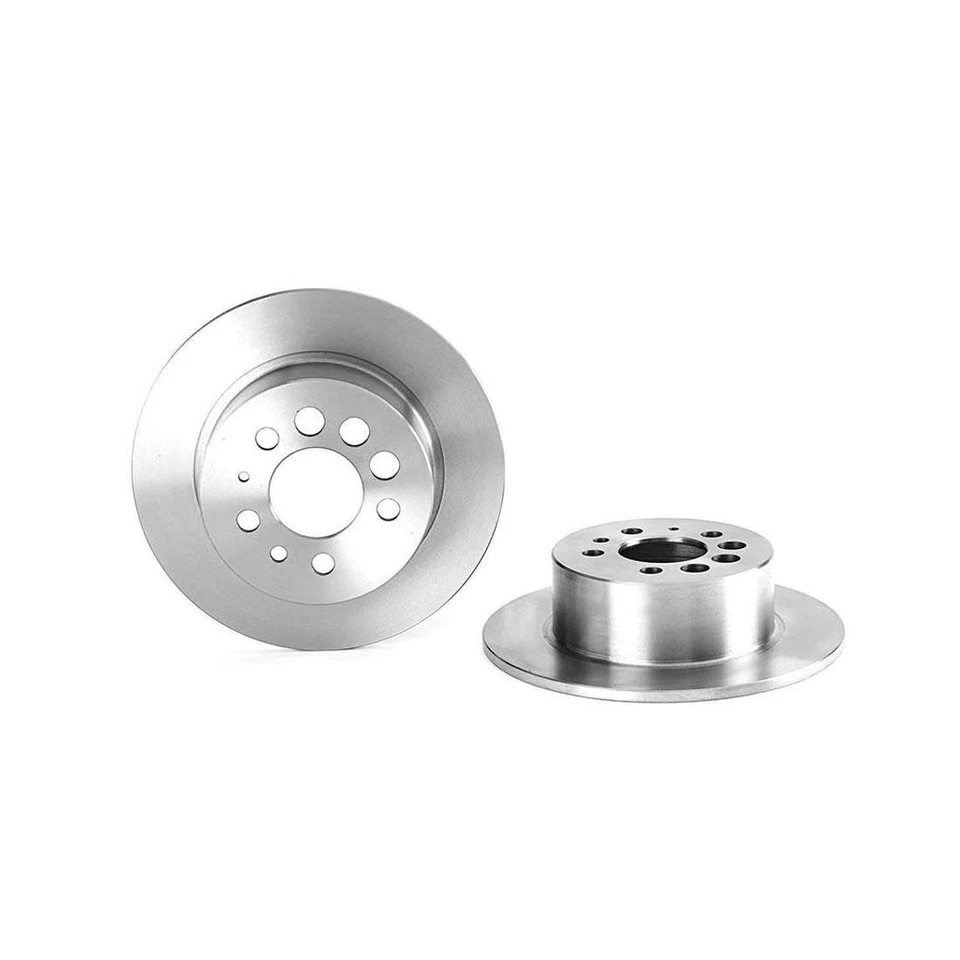 Juego de rotores de freno trasero equivalente original Brembo de alto rendimiento para Volvo 164 1974 Foto 2 de 4