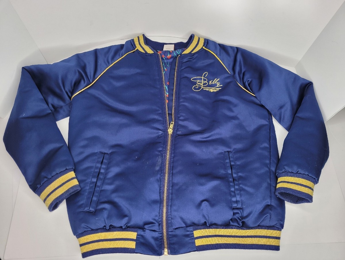 Disney Princess Jackets Coats Belle Jacket, Blue,Gold, Rose