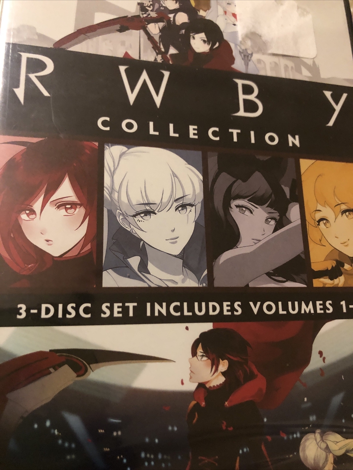 Rwby Collection Volumes 1-3 Dvd Volume 1-3 Bonus Features Behind Scenes