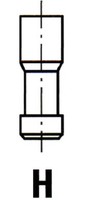 Einlassventil Ipsa VL002100 Chrom-Siliziumstahl