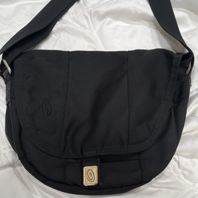 Timbuk2 Black Solid Crossbody Bag, Zip Closure, Inner/Outer Pockets