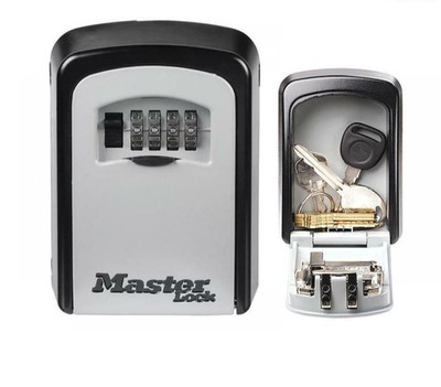 MASTER LOCK Schlüsseltresor mittelgroß Wandkombination stark strapazierfähig 5401