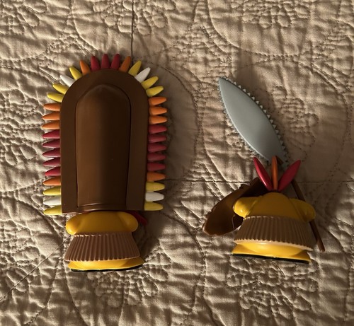 UB Funkey Funkies Lot Of 2 Figures U.B. Funkeys Game Toy - Totem Indian ...