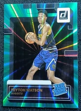 2022-23 Panini Donruss Rated Rookie Peyton Watson RC Denver Foil SP #230 NM-MT