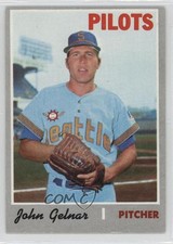 1970 Topps John Gelnar #393 a5h