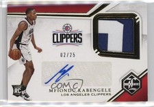 2019-20 Chronicles Limited Rookie Jersey Prime 2/25 Mfiondu Kabengele Auto 1b3l