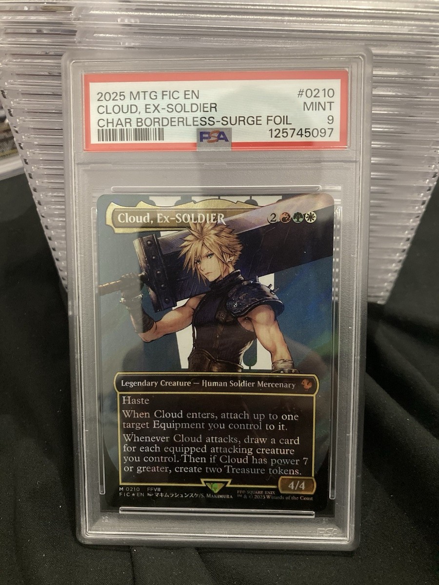 Cloud, Ex-SOLDIER (Borderless) (Surge Foil) Commander: Final