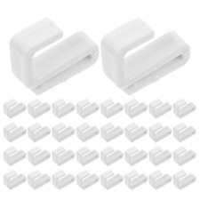 40 Pcs - Shaped Plastic Hooks S-shaped Towel for Bathroom Decorative Hanger