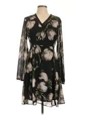 Simply Vera Vera Wang Women Black Cocktail Dress 10
