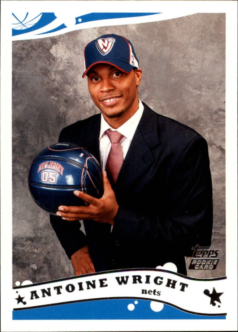2005-06 Topps #235 Antoine Wright RC - BSK