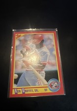 1990 Score - Ken Griffey Sr. #338 Jersey #25 on Back