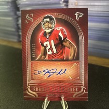 2025 Panini Silhouette- DeAngelo Hall #FS-DHL (AU) /199 Atlanta Falcons