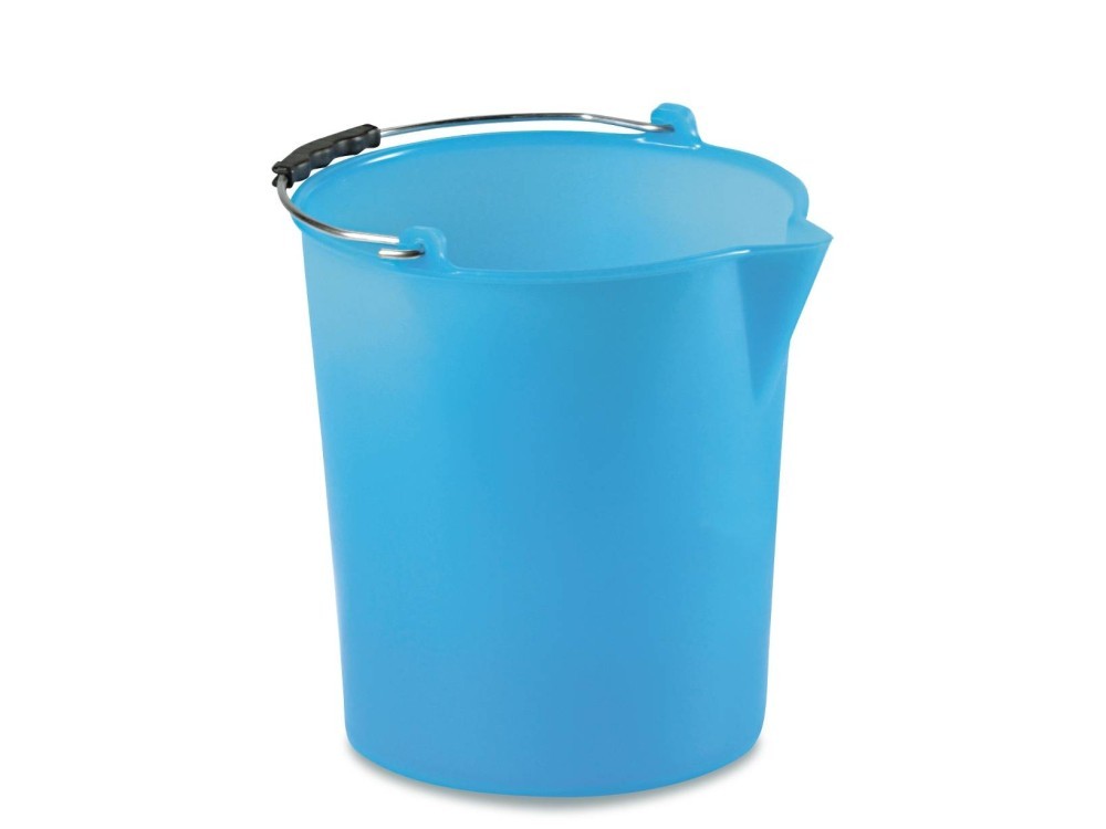 Bucket Polyethylene Stef With Edge 17 Liters Blue Stefanplast