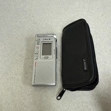 Sony ICD-ST10 Stereo Digital Handheld IC Voice Recorder With Case Tested Working