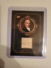 2025 Pieces Of The Past James Madison Relic