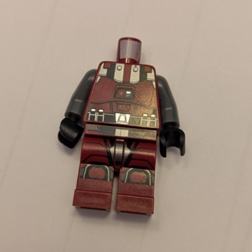 Lego Star Wars Sith Trooper Minifigure Old Republic sw0436 75001 Dark ...
