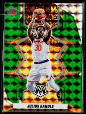 JULIUS RANDLE Green Mosaic Prizm 2021-22 Panini #289 New York Knicks