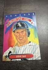 1992 Donruss Triple Play - Gallery of Stars Steve Sax #GS-4