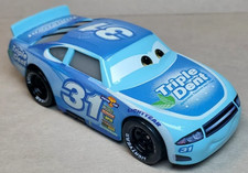 Disney Pixar Cars 3 Terry Kargas Triple Abolladura 31 Diecast Stock Coche Pistón Copa FC