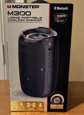 Monster M300 Large Portable LED Wireless Speaker NEW IN BOX