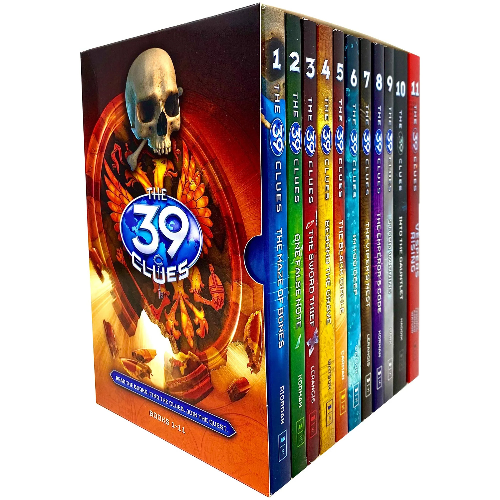 The 39 Clues Series Complete Collection Books 1-11 Box Set by Rick Riordan Maze - Image 9