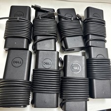 Lot of x8 65W USB-C Power AC Adapter Charger for Dell Laptops - TESTED