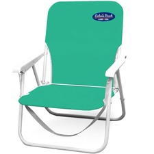 Cabana Beach Folding Beach Chair 1 Position Lightweight And Portable Foldable