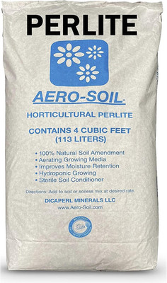 Perlite Premium Horticultural Grade Soil Additive Drainage and Growth - Coarse 4