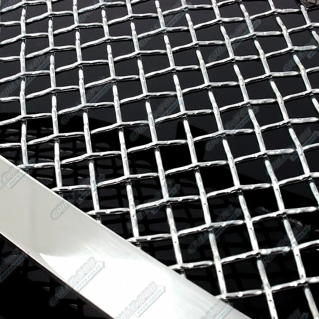 Inserto de rejilla de malla de acero inoxidable para Toyota Tundra 2007-2009 Foto 3 de 3