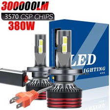 380W 300000LM H4 LED H7 H11 Car Headlight Bulb High Power CSP H1 H3 6000K 12V