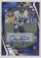 2021 Absolute Rookies Blue Diamonds Signatures 33/50 Chazz Surratt Auto 0u66