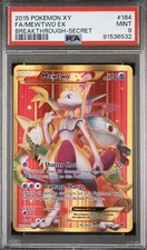 Pokemon Mewtwo EX Secret Full Art 164/162 XY Breakthrough #164 MINT PSA 9