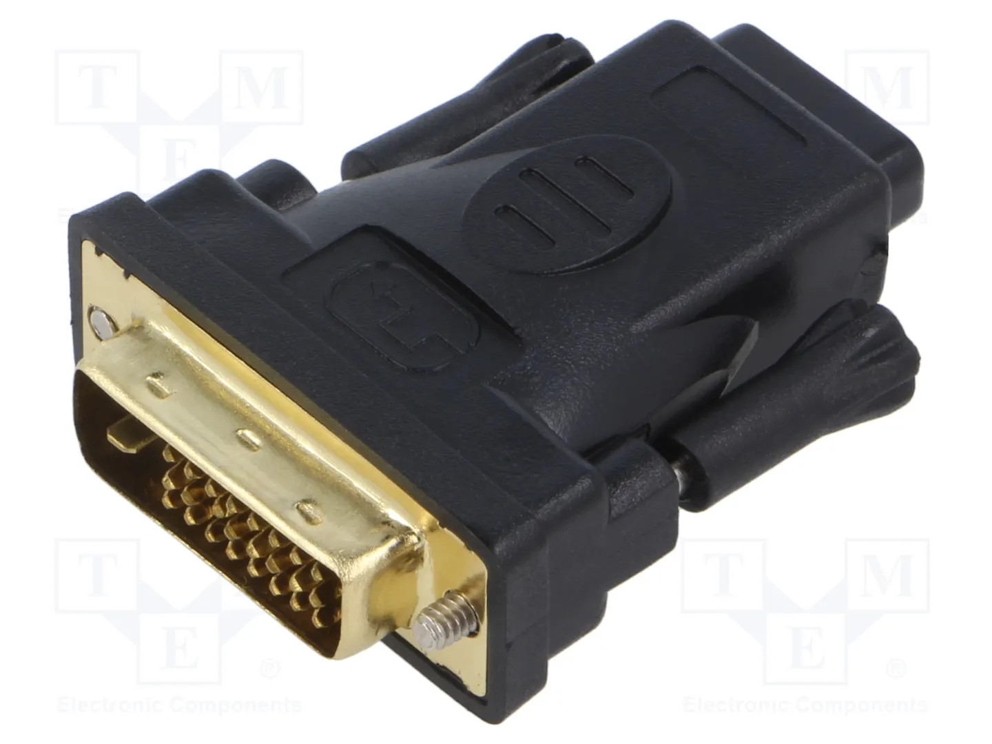 Lanberg Schwarz Ad-0010-Bk Hdmi (F) - Dvi-D (M)(24+1) Dual-Link-Adapter - Bild 2