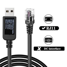 USB to RJ11 Radar Detector Power Cord Cable for Escort Passport, Beltronics, Uni