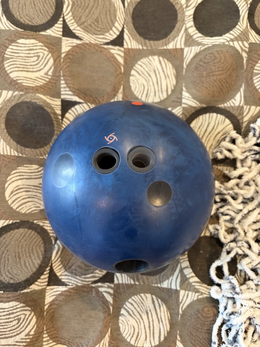 15lb Storm PITCH BLUE Bowling Ball Used Second Drill | eBay