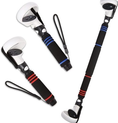 VR Game Handle Attachments for Oculus Meta Quest 2 Beat Saber Handles