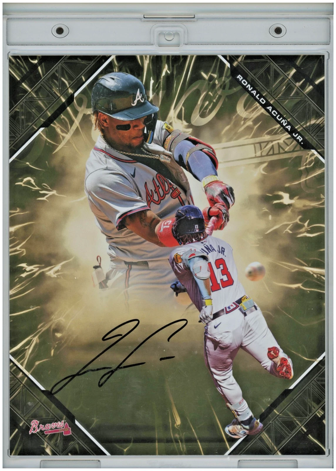 2025 Fanatics Emanate Ronald Acuña Jr. Atlanta...