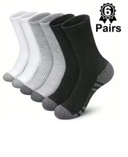 12Pairs Men's Gym Socks High Quality 