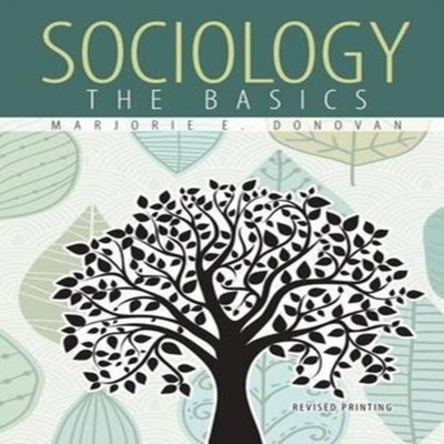 Sociology The Basics Donovan Paperback Kendall Hunt Publishing