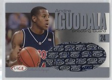 2004-05 Sage Basketball Authentic Silver 80/100 Andre Iguodala #A16 Auto 0m0