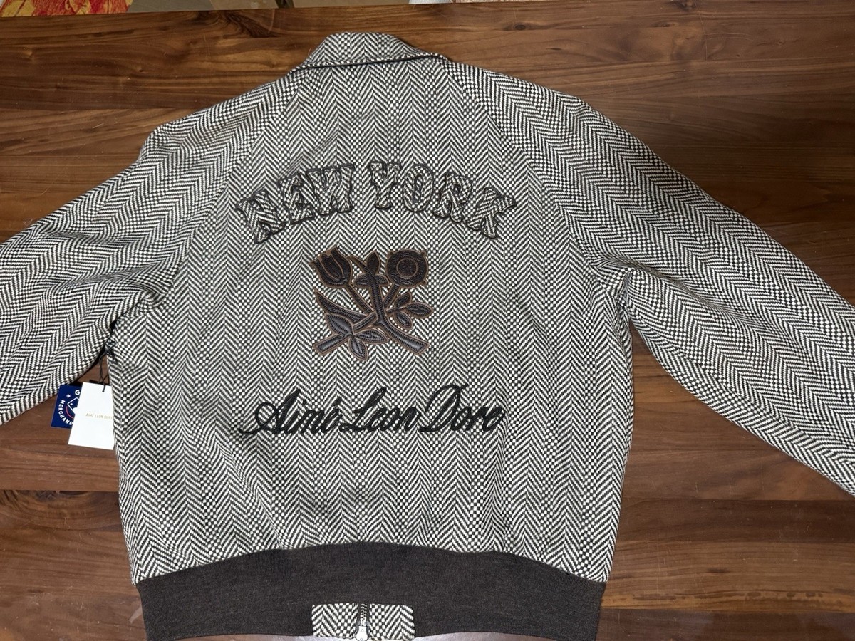 Aime Aimé Leon Dore ALD x New York Mets Wool Varsity Jacket 'Brown