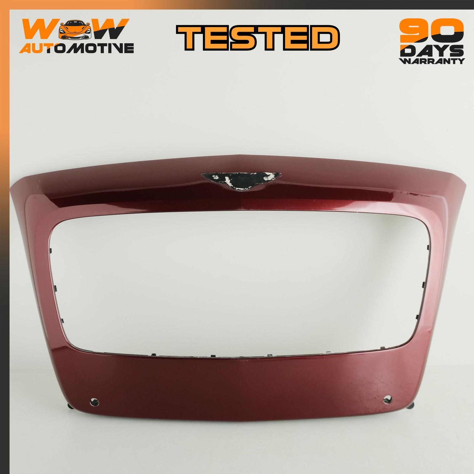 Bentley Continental GT 2012-2017 Front Engine lid cover Red