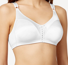 Bali Double Support Wireless Lace-up Front Bra 40 D Style DF 3820 NWT