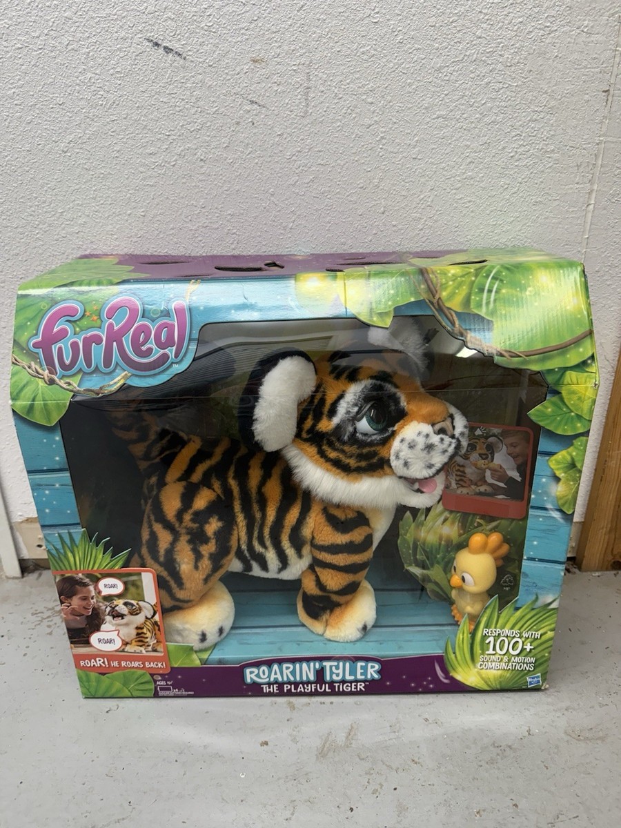 FurReal Roarin' Tyler ファーリアル　ロアーリング　タイラー Amazon.com: FurReal friends B9071 RoarinÂ' Tyler, the