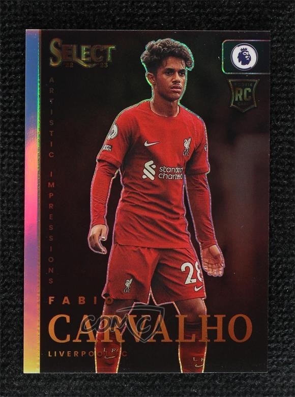 2022-23 Select Premier League Artistic Impressions Fabio Carvalho Rookie RC 0ms6